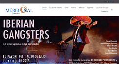 Desktop Screenshot of meridionalproducciones.com